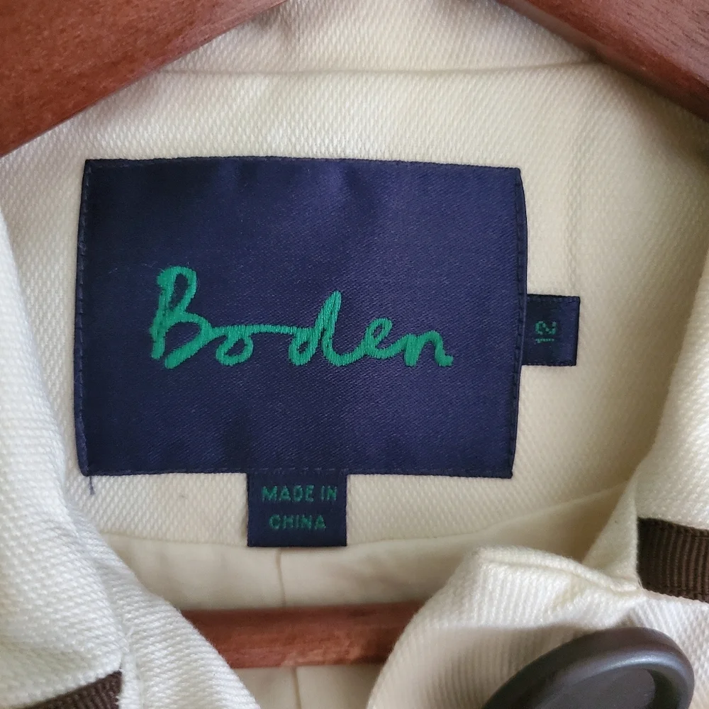 #46. Boden long coat size UK 12 US size 8 - Picture 3 of 3